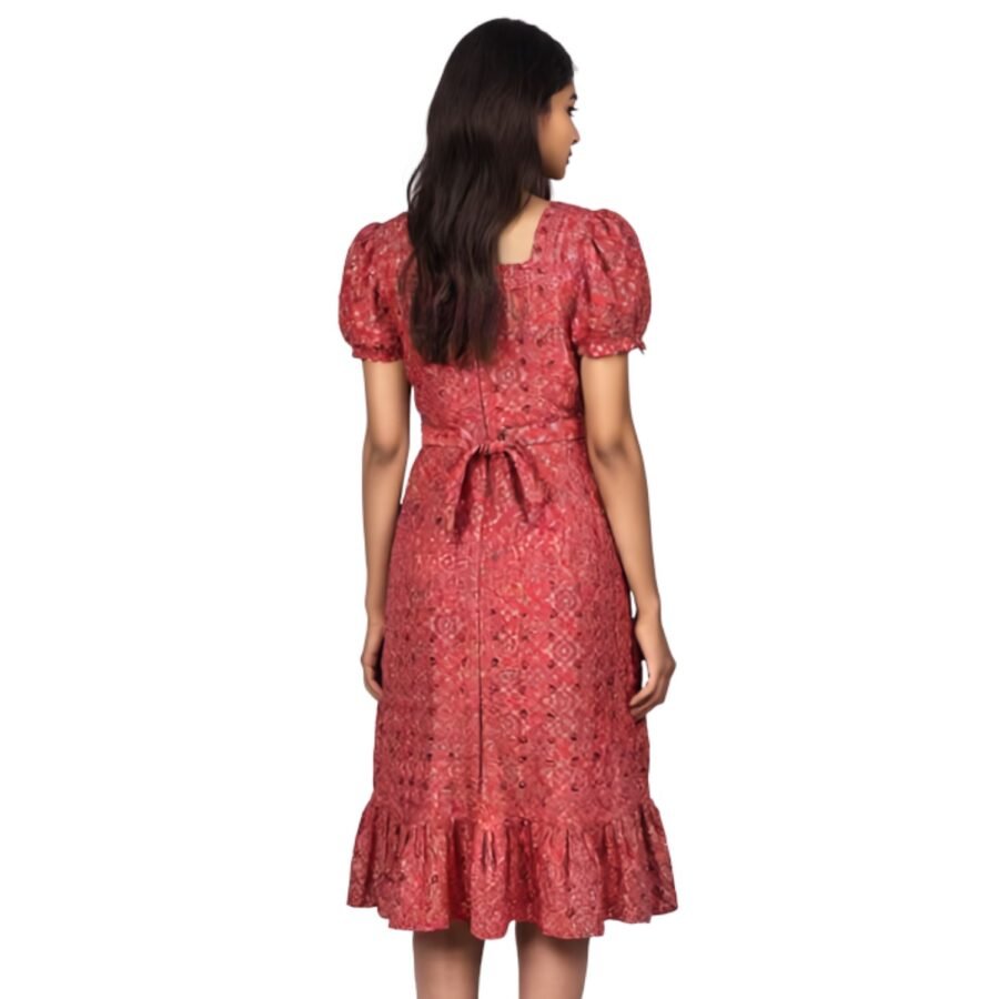 Frock nighties - Meroon - Image 3