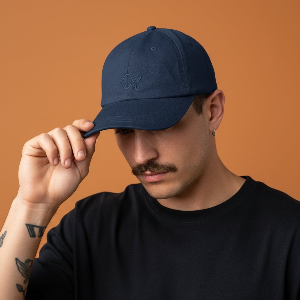 Stylish Blue Cap: Versatile Light/Navy Blue Hat for Casual Wear, Outdoor Activities & Fashion Accessory - Image 6