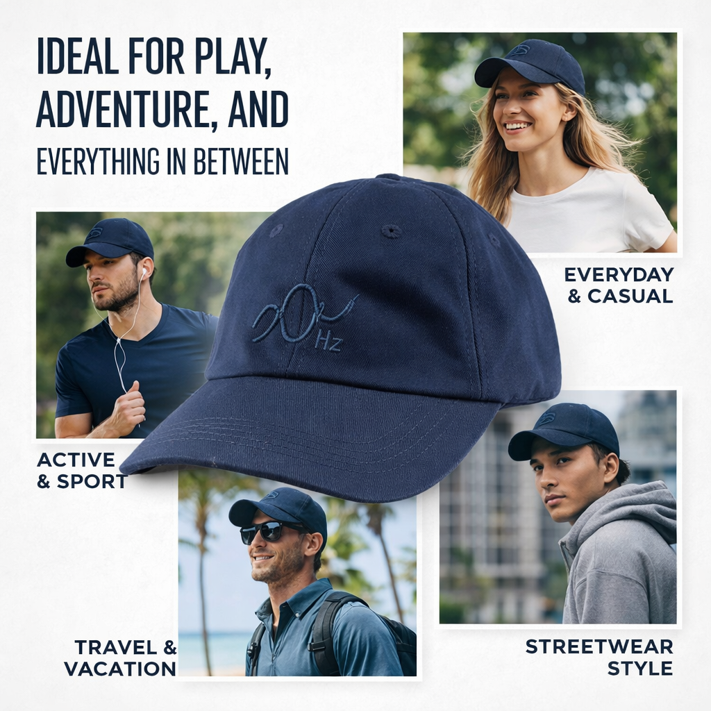 Stylish Blue Cap: Versatile Light/Navy Blue Hat for Casual Wear, Outdoor Activities & Fashion Accessory - Image 8